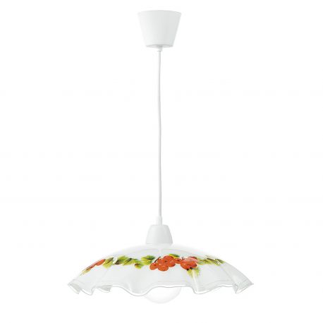 Pendule, Lustre suspendate - Lustra / Pendul sticla decorativa 42cm RIBES