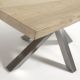 Mese dining - Masa Dining ARYA 180x100cm otel mat/ stejar albit