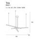 Pendule, Lustre suspendate - Lustra LED reglabila design modern TRIO