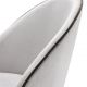 Seturi scaune, HoReCa - Set de 2 scaune Cooper, catifea gri deschis