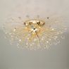 Lustra LUX Cristal Swarovski Spectra, Galaxy Gold plated, 100cm