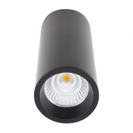 Plafoniere cu spoturi, Spoturi aplicate - Spot LED aplicat design minimalist LONG negru