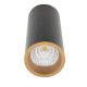 Plafoniere cu spoturi, Spoturi aplicate - Spot LED aplicat design minimalist LONG negru/auriu
