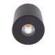 Iluminat pentru baie - Spot LED aplicat pentru baie design minimalist IP54 PLAZMA negru