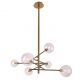 Lustra design industrial, minimalist Lollipop 6L