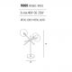 Veioze - Veioza design industrial, minimalist Lollipop 3L