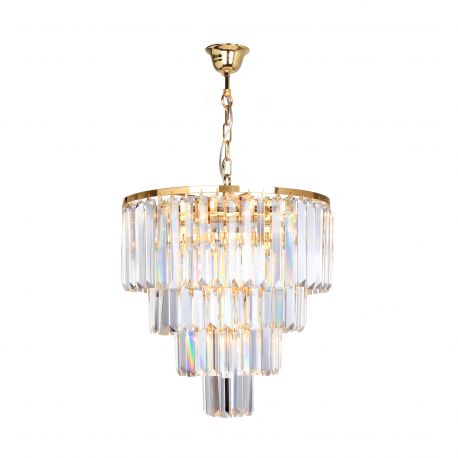 Candelabre, Lustre - Lustra eleganta design deosebit AMEDEO, auriu