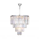 Lustra eleganta design deosebit AMEDEO, crom