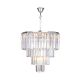 Candelabre, Lustre - Lustra eleganta design deosebit AMEDEO, crom