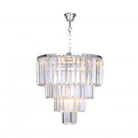 Candelabre, Lustre - Lustra eleganta design deosebit AMEDEO, crom
