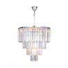 Lustra eleganta design deosebit AMEDEO, crom