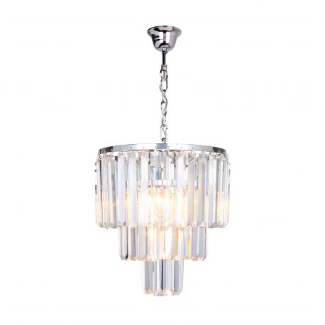Candelabre, Lustre - Lustra eleganta design deosebit AMEDEO, crom