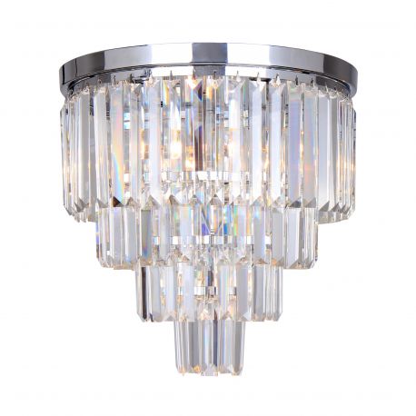 Lustre aplicate - Lustra aplicata design deosebit AMEDEO, crom