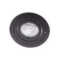 Spot directionabil incastrabil Signal I negru