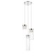 Pendule, Lustre suspendate - Lustra suspendata design modern 31cm GEM 3 crom