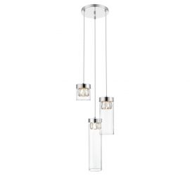Pendule, Lustre suspendate - Lustra suspendata design modern 31cm GEM 3 crom