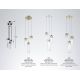 Pendule, Lustre suspendate - Lustra suspendata design modern 31cm GEM 3 crom