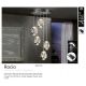 Pendule, Lustre suspendate - Lustra LED dimabila cu telecomanda ROCIO 5L, crom