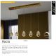 Pendule, Lustre suspendate - LUSTRA LED DIMABILA CU 5 PENDULE LED ROCIO, auriu