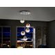 Pendule, Lustre suspendate - Lustra LED dimabila cu telecomanda Sphere 5L