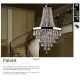 Candelabre, Lustre - Candelabru cristal K9 cu telecomanda design elegant PALACE
