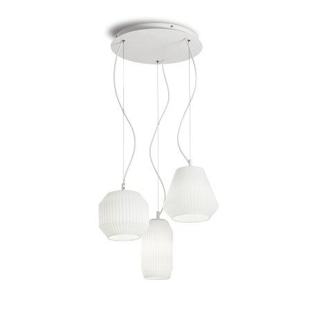 Pendule, Lustre suspendate - Lustra cu 3 pendule design modern ORIGAMI SP3
