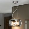 Lustra LED dimabila cu telecomanda 40cm ARGOS