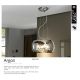 Candelabre, Lustre - Lustra LED dimabila cu telecomanda 40cm ARGOS
