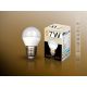 Becuri E27 - Bec LED E27 DIMABIL, 7W 3000K lumina calda Globe opal