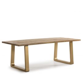 Mese dining - Masa eleganta design LUX Wood, 220x95cm