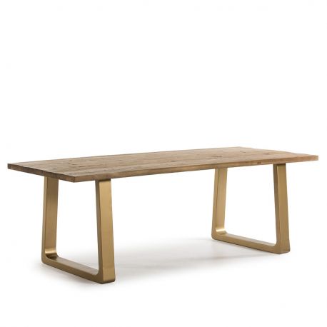 Mese dining - Masa eleganta design LUX Wood, 220x95cm
