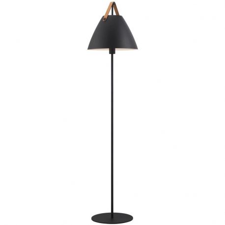 Lampadare - Lampadar design nordic STRAP negru