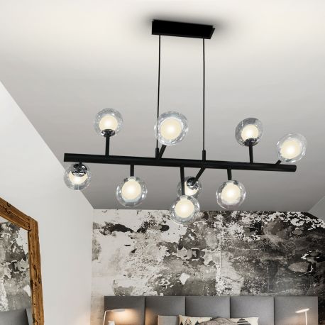 Pendule, Lustre suspendate - Lustra LED dimabila cu telecomanda Altais