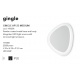 Aplice, corpuri de iluminat pentru pereti - Aplica design modern GINGLE MEDIUM