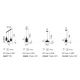 Pendule, Lustre suspendate - Pendul design modern TRIADE-1 SP1