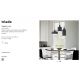 Pendule, Lustre suspendate - Pendul design modern TRIADE-3 SP1