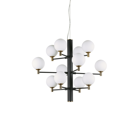 Candelabre, Lustre - Candelabru design modern COPERNICO SP12 NERO