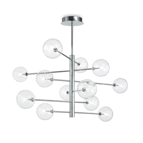 Candelabre, Lustre - Candelabru design clasic EQUINOXE SP12 CROMO