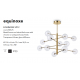 Candelabre, Lustre - Candelabru design clasic EQUINOXE SP12 OTTONE, D-124cm