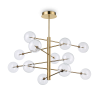 Candelabru design clasic EQUINOXE SP12 OTTONE, D-124cm