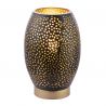 Veioza metalica design decorativ NARRI auriu/negru