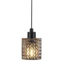 Pendul design modern Hollywood, sticla chihlimbar