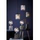 Pendule, Lustre suspendate - Pendul design modern Hollywood, sticla fumurie