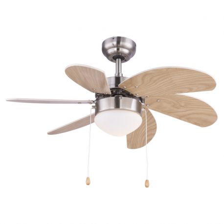 Lustre cu ventilator - Lustra cu Ventilator RIVALDO fag/beige