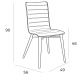 Scaune - Scaun tapitat design scandinav ARMONY