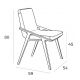 Scaune - Scaun elegant design italian Annita