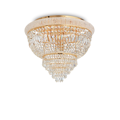 Plafoniere - Plafoniera design clasic DUBAI PL6 OTTONE