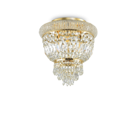 Plafoniere - Plafoniera design clasic DUBAI PL3 OTTONE
