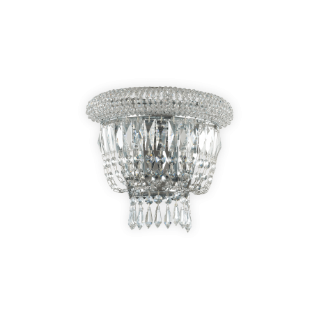 Aplice, corpuri de iluminat pentru pereti - Aplica design clasic DUBAI AP2 CROMO