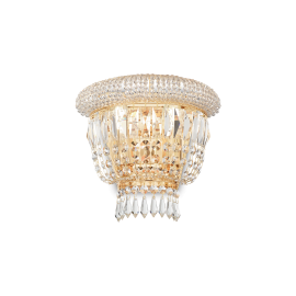 Aplice, corpuri de iluminat pentru pereti - Aplica design clasic DUBAI AP2 OTTONE